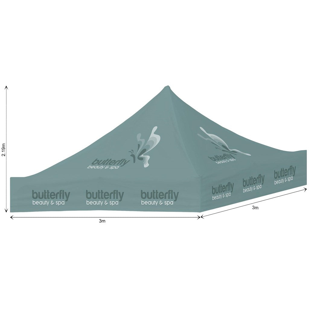 3m X 3m Sublimated Gazebo Skins