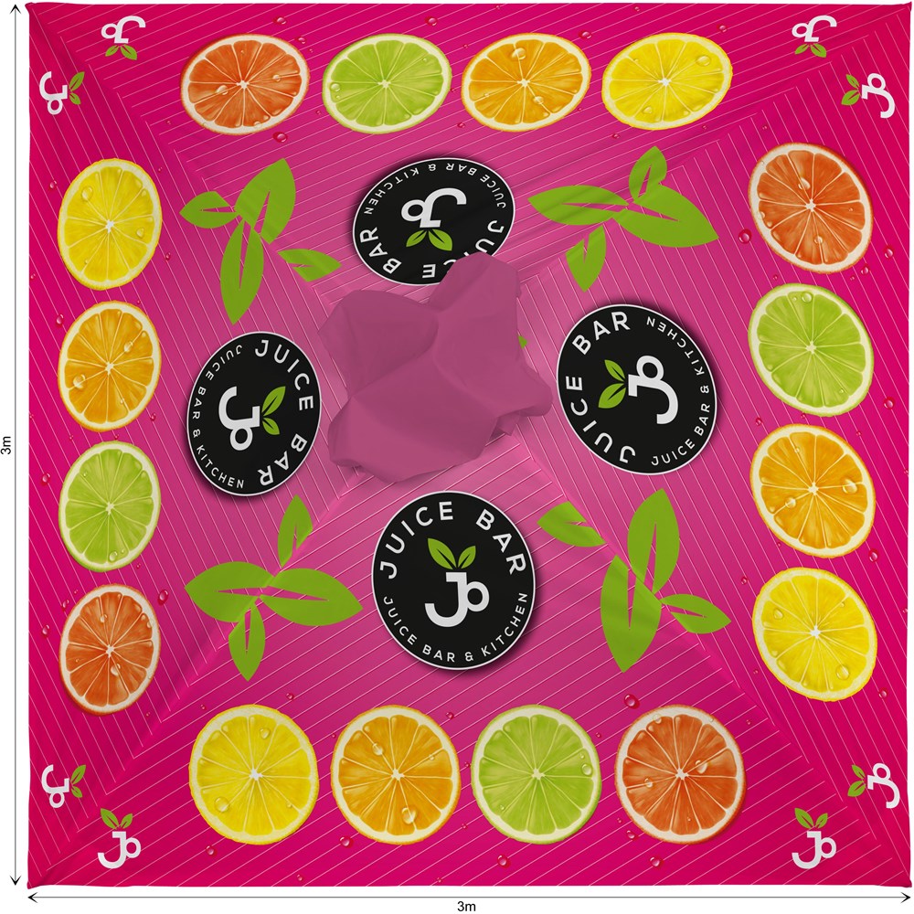 Sublimated Parasol Skins