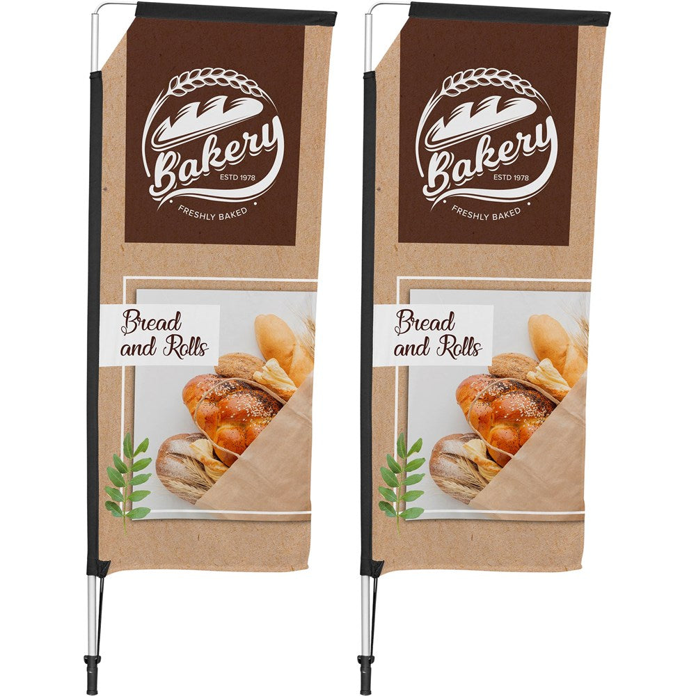 Single-sided Telescopic Banners