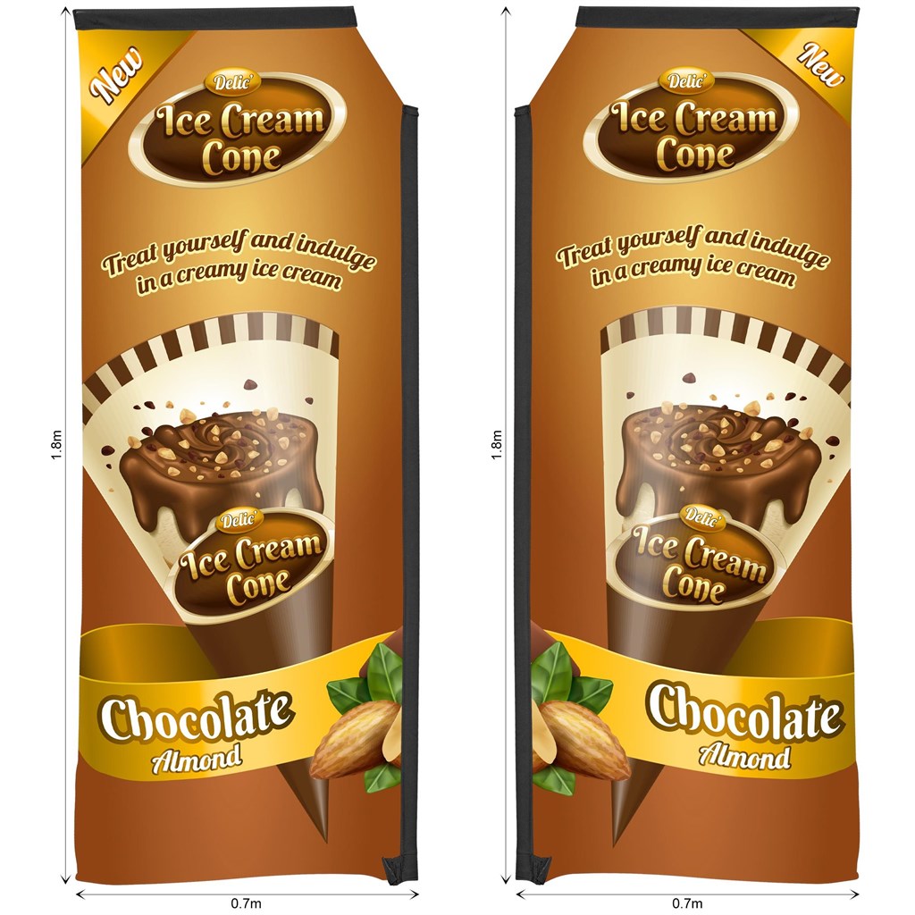 Double-sided Telescopic Banner Skins