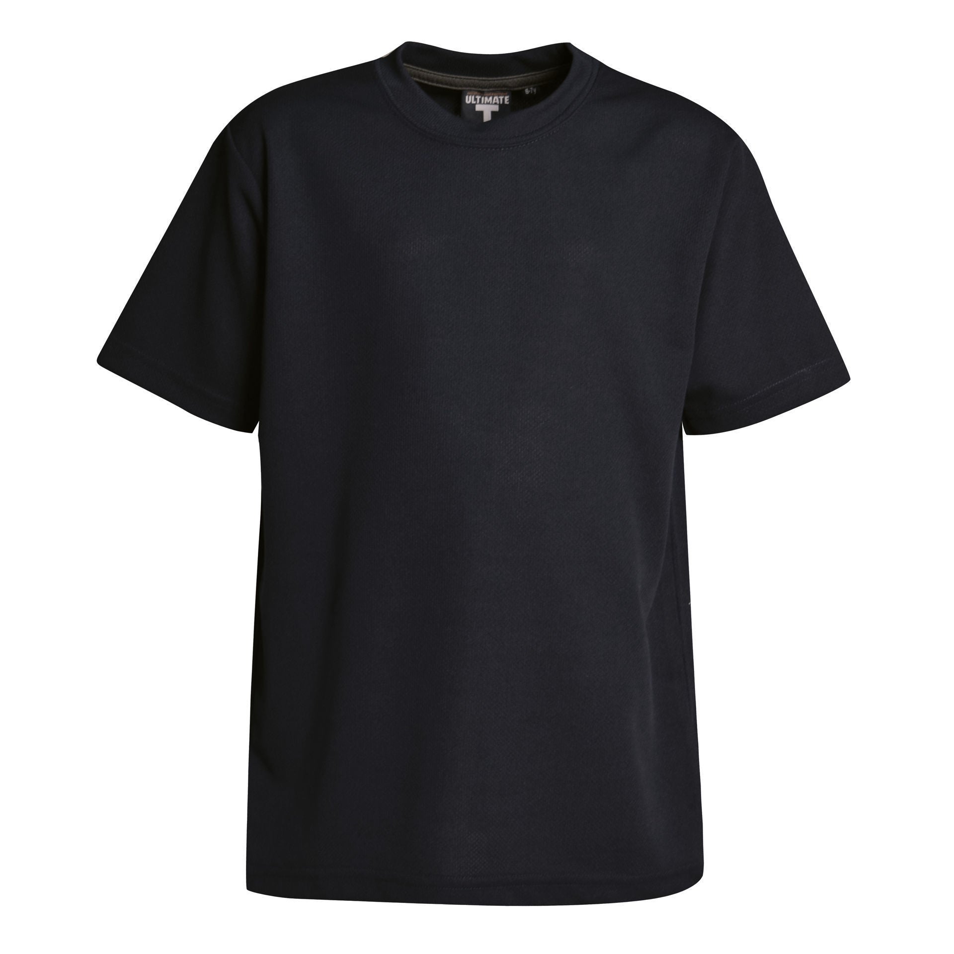 T-shirts de sport classiques pour jeunes - Noir - Jusqu'à épuisement des stocks
