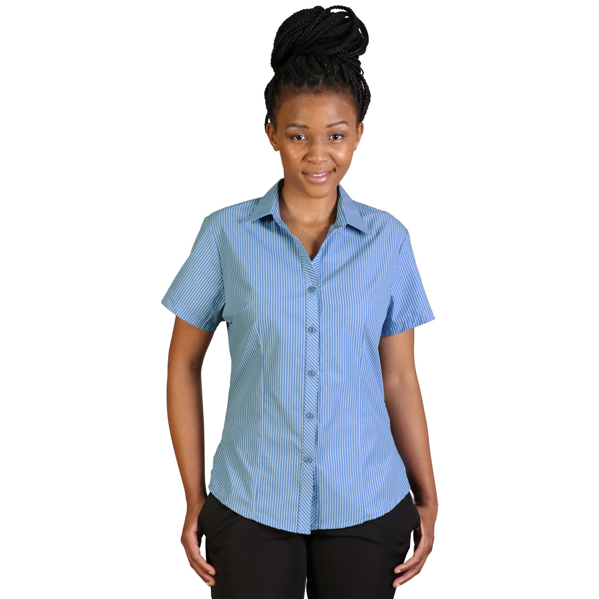 Chemisier Donna à manches courtes - Rayures 5