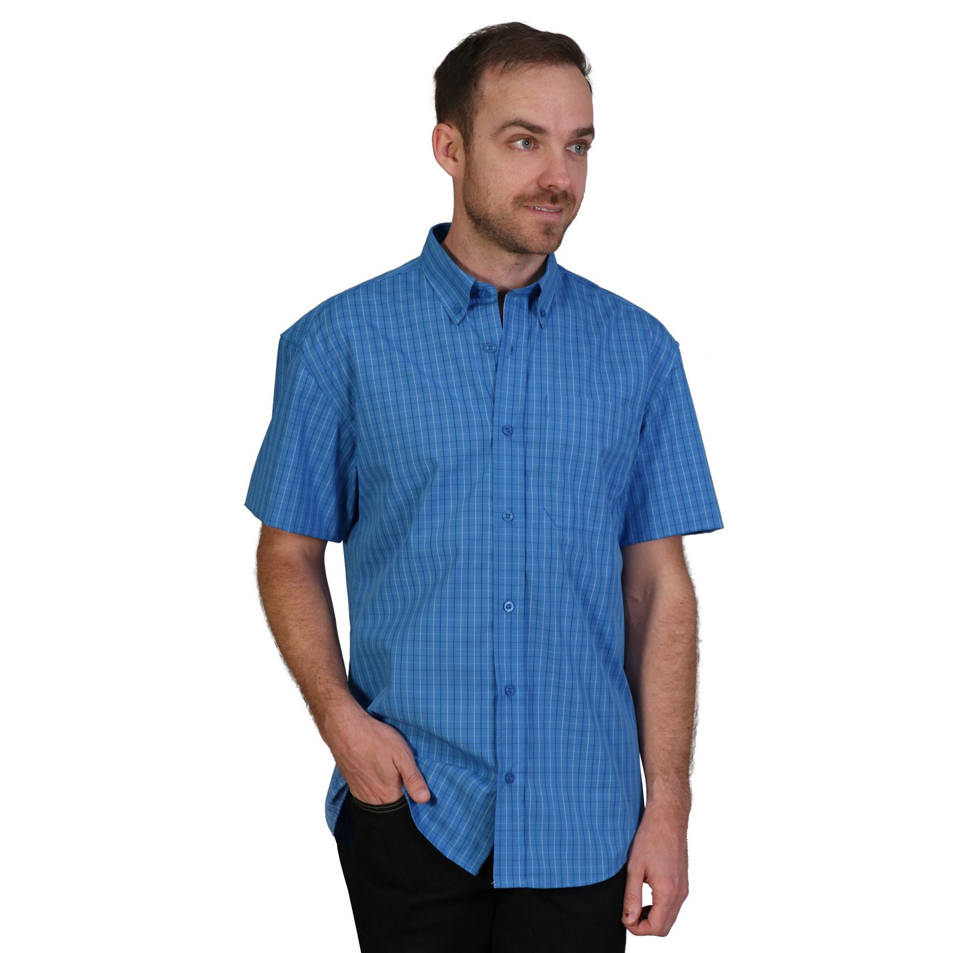 Chemise Cameron à manches courtes - Carreaux 3