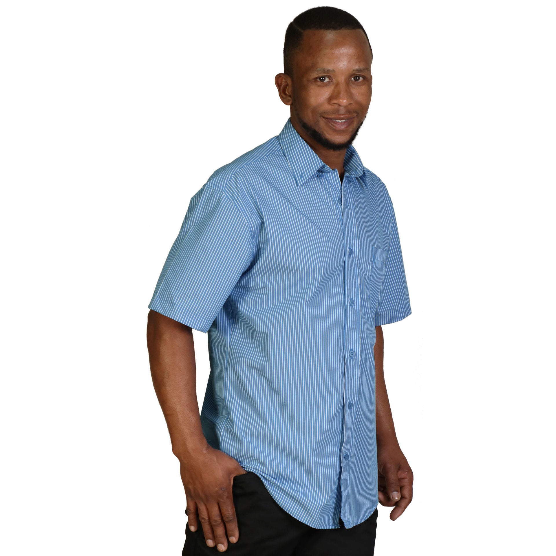 Chemise Cameron à manches courtes - Rayure 5