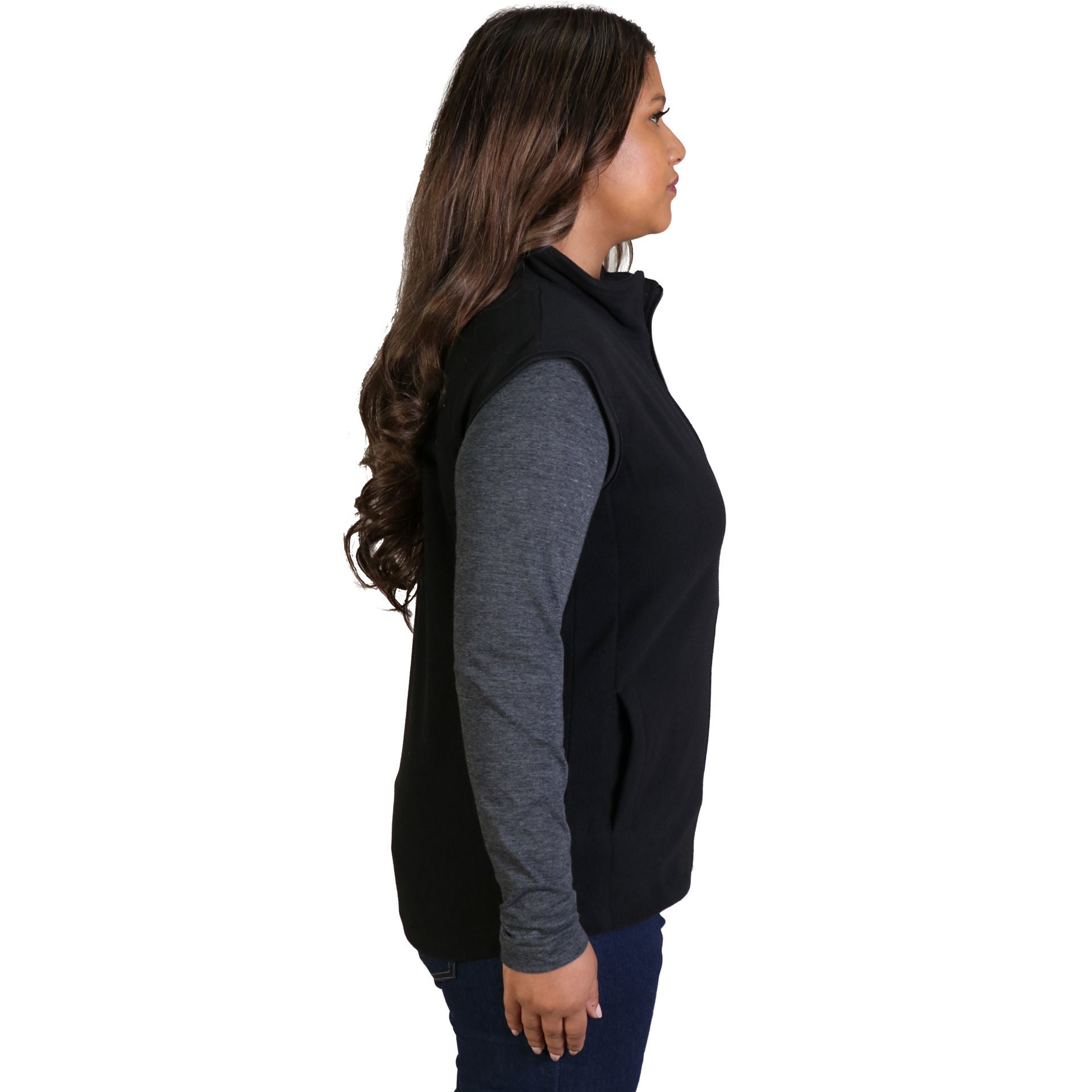Belle Fleece - Sans manches - Noir - Jusqu'à épuisement des stocks