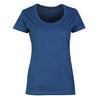 T-shirt femme 150 g - Bleu moyen chiné - Jusqu'à épuisement des stocks