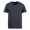 T-shirt Urban Lifestyle com decote em V 140g - grafite mesclado - enquanto durarem os stocks