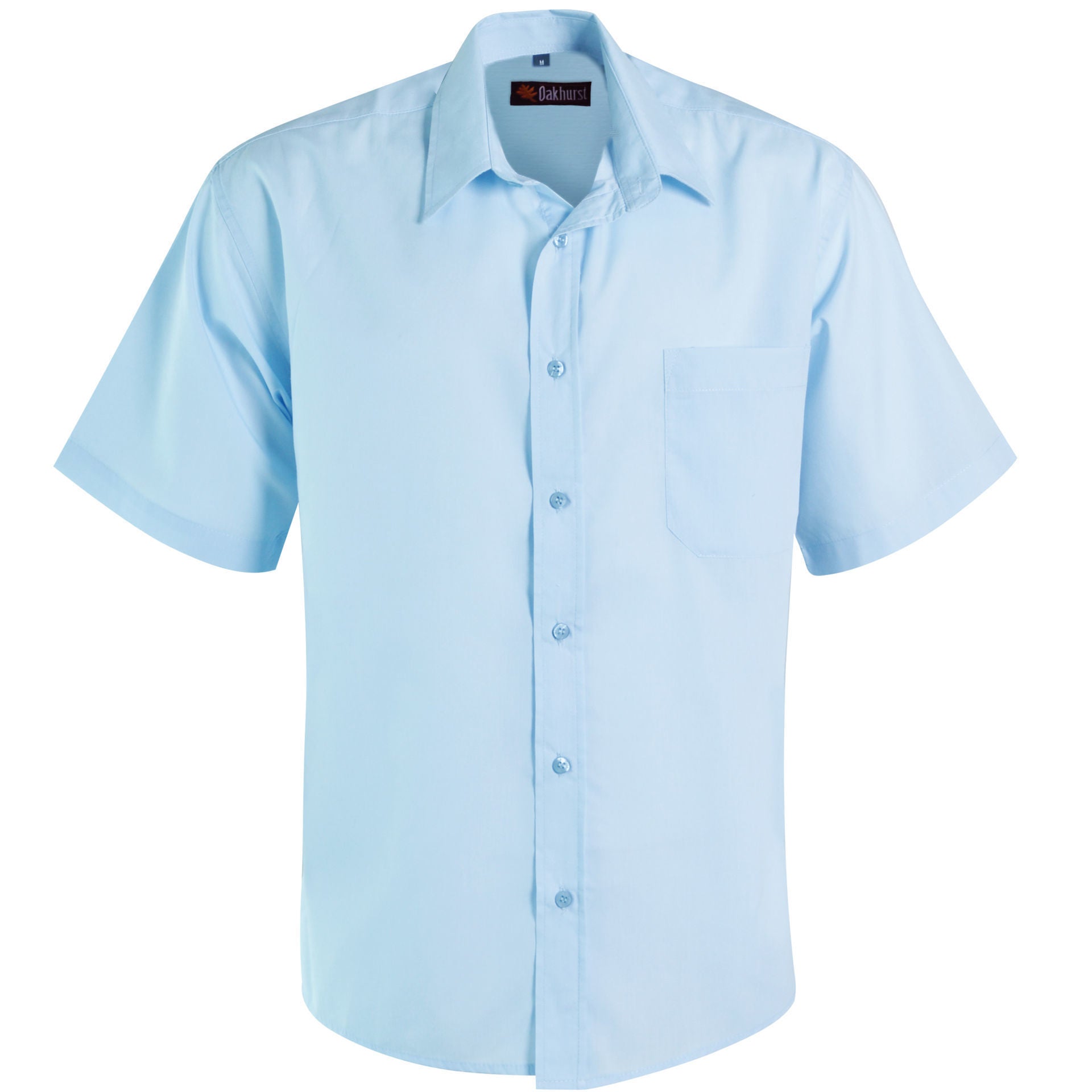 Icon Woven Shirt Short Sleeve - Sky - While Stocks Last