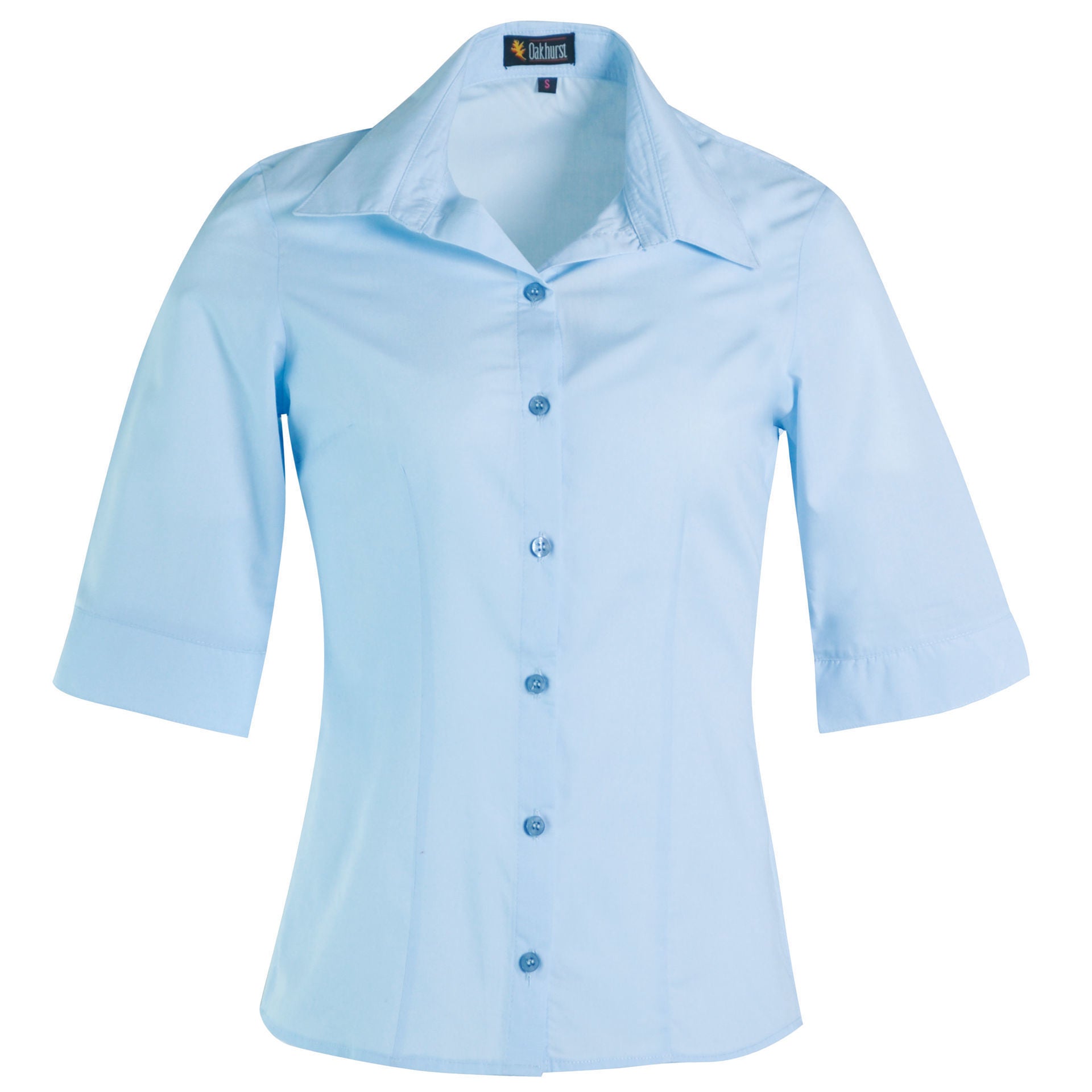 Chemise tissée Icon pour femme - Ciel - Jusqu'à épuisement des stocks