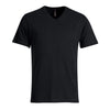 T-shirt Urban Lifestyle com decote em V 140g - Preto - Até esgotar o stock