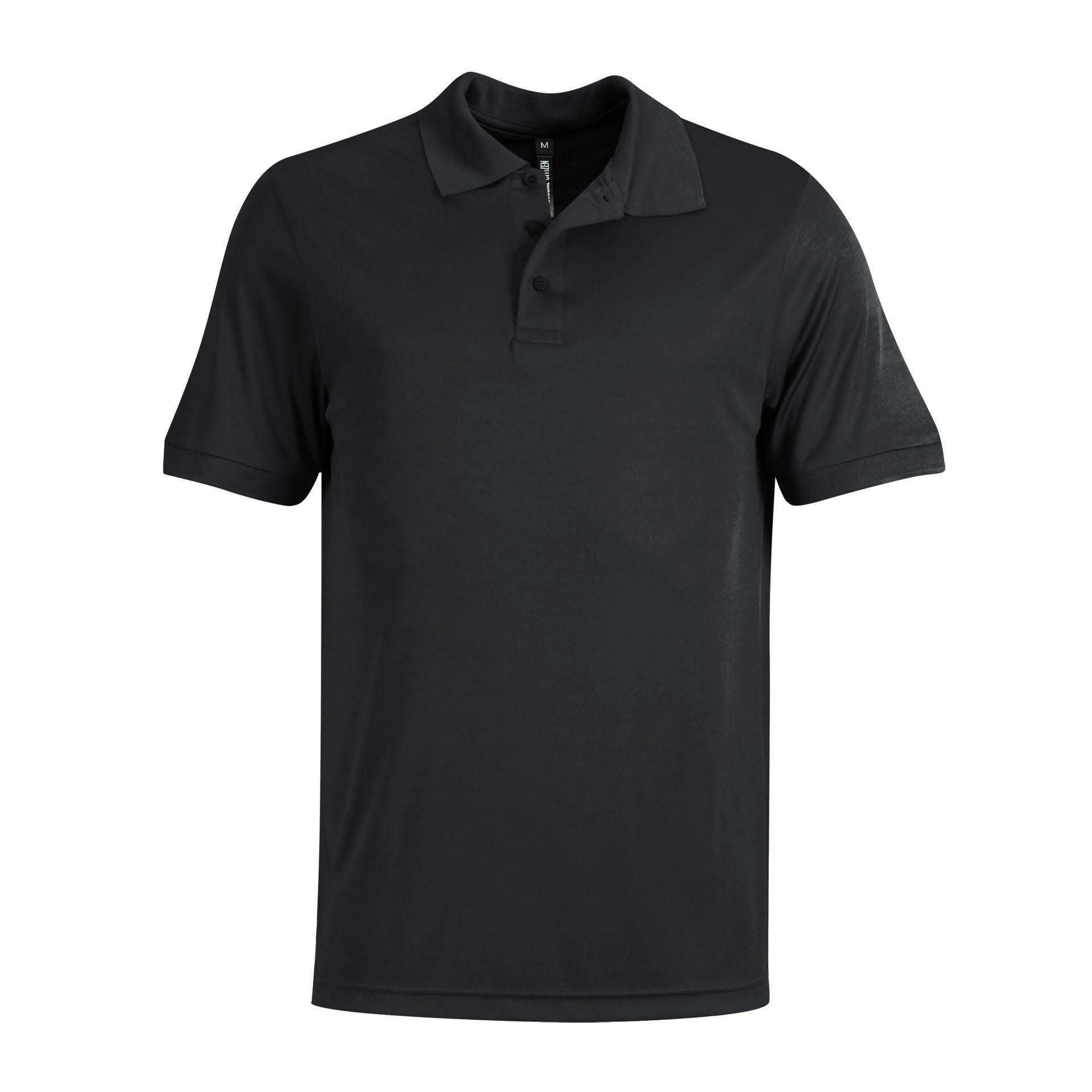 Unisex Lifestyle Sports Polo - Black - While Stocks Last
