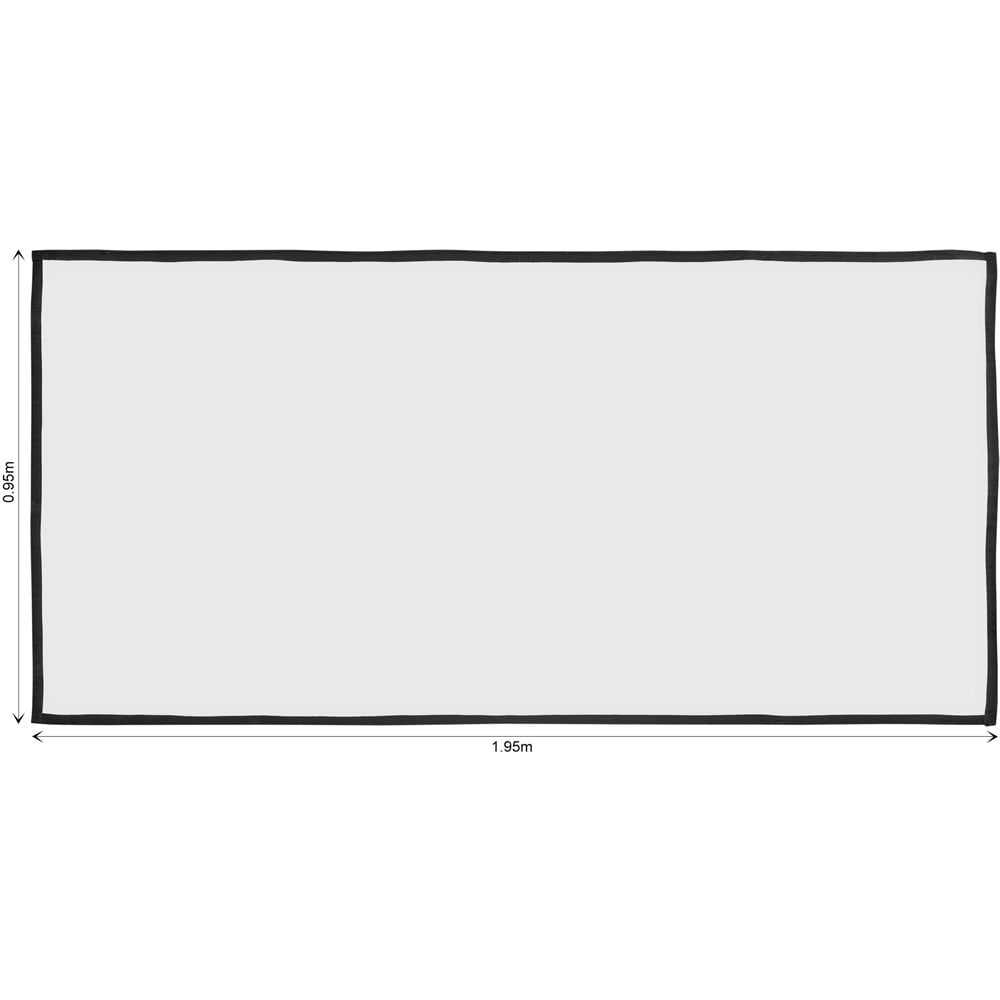 Revêtement en tissu résistant à la décoloration en forme de A 2 m x 1 m