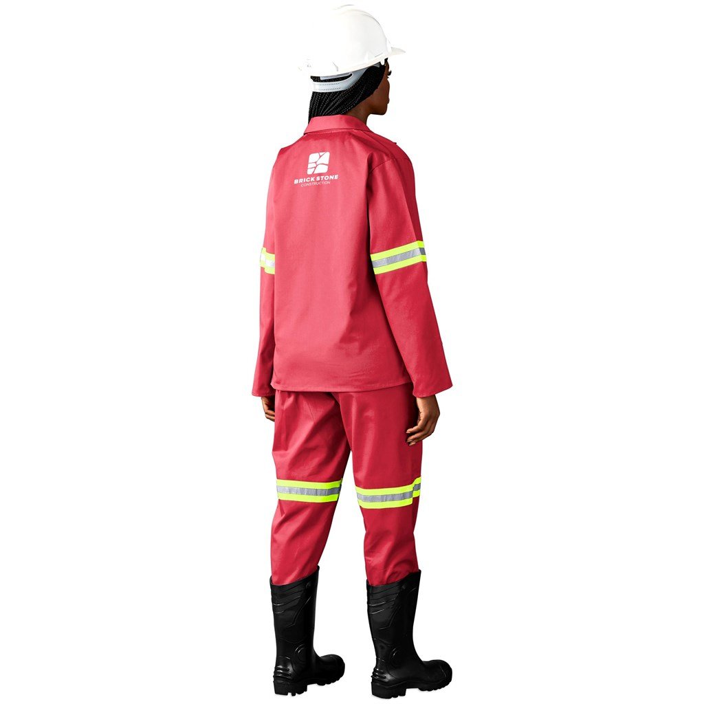 Trade Polycotton Conti Suit - Reflective Arms & Legs - Yellow Tape image