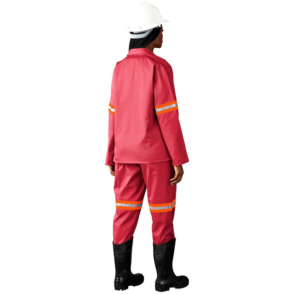 Trade Polycotton Conti Suit - Reflective Arms & Legs - Orange Tape image