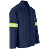 Veste Site Premium en polycoton - Manches et dos réfléchissants - Ruban jaune