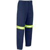 Pantalon Site Premium en polycoton - Jambes réfléchissantes - Ruban jaune