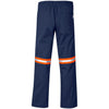 Pantalon Site Premium en polycoton - Jambes réfléchissantes - Ruban orange