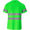 T-shirt refletora de alta visibilidade para construção