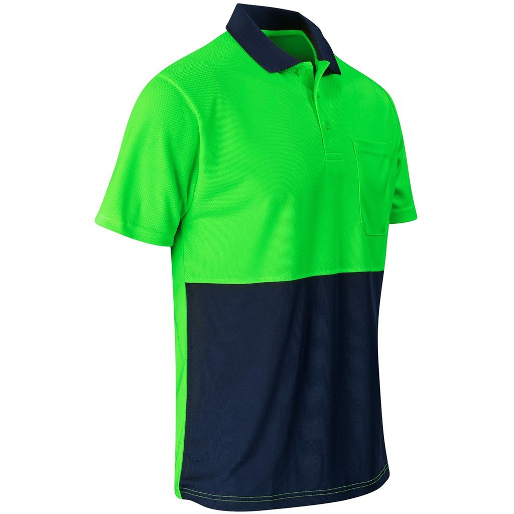 Camisola de golfe bicolor de alta visibilidade Inspector