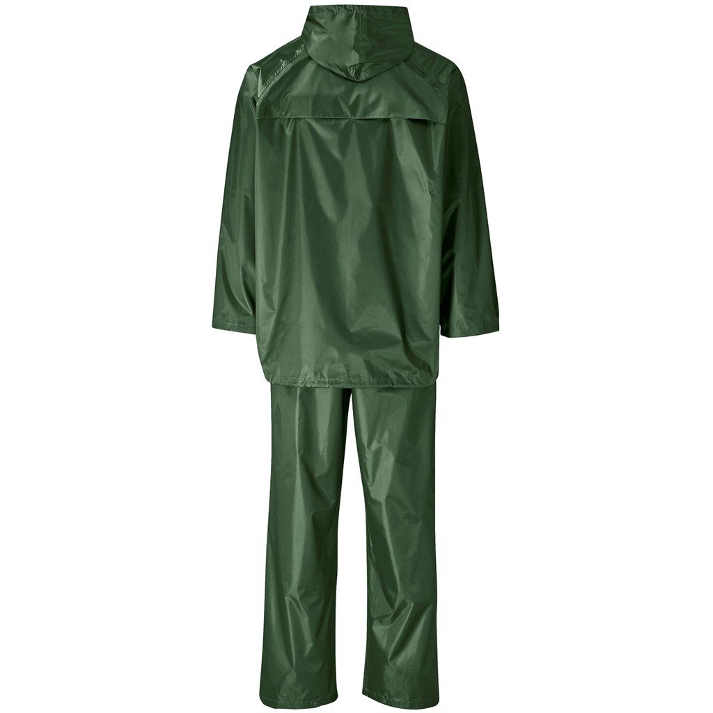 Fato de chuva em poliéster/PVC Weather - Verde-oliva