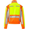 Casaco refletor Metro Two-Tone de alta visibilidade com fecho