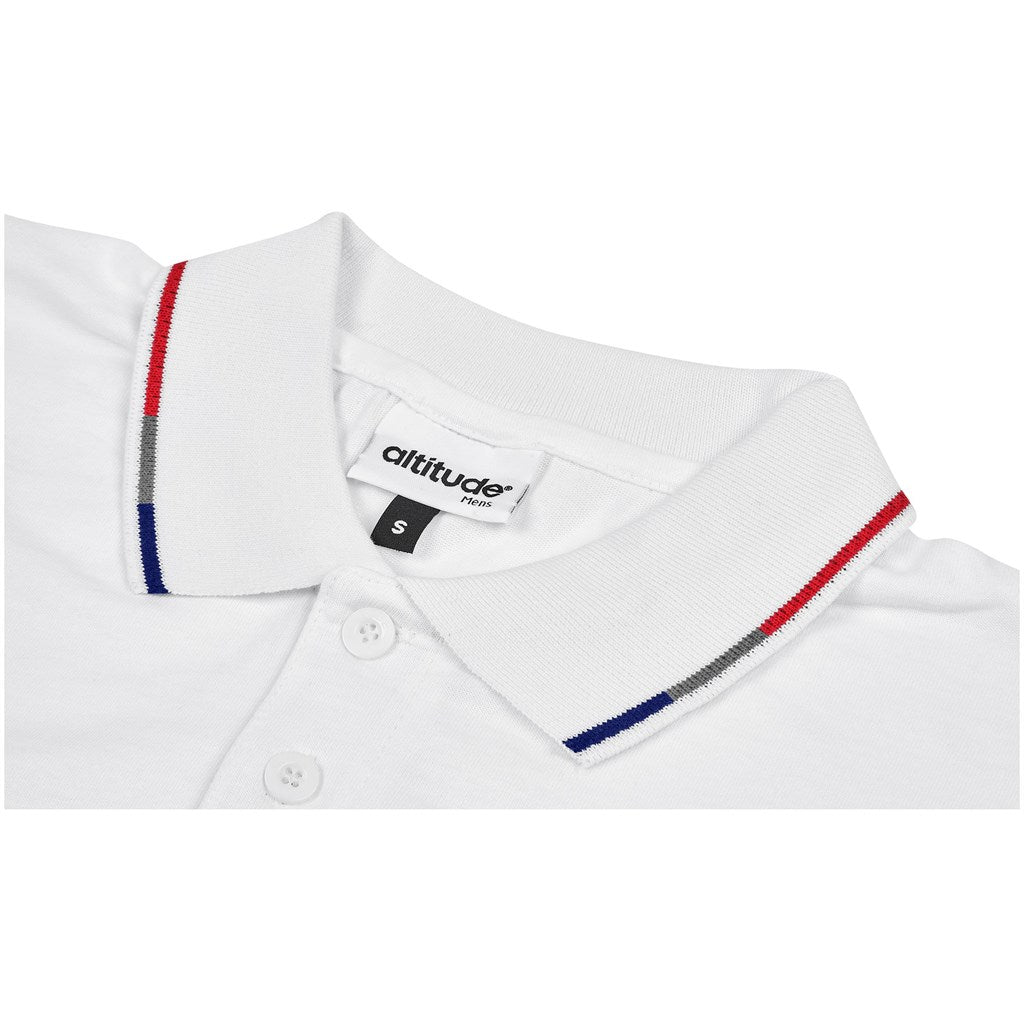 Camisola de golfe Ash para homem - Branca