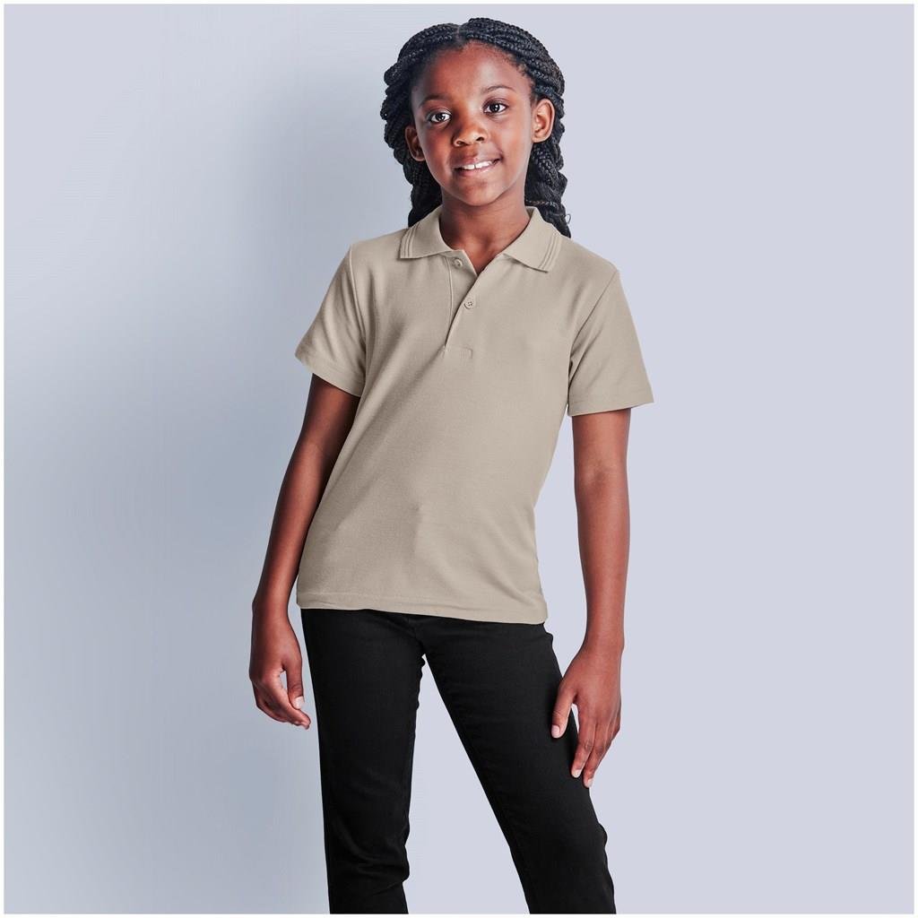 Kids Basic Pique Golf Shirt image