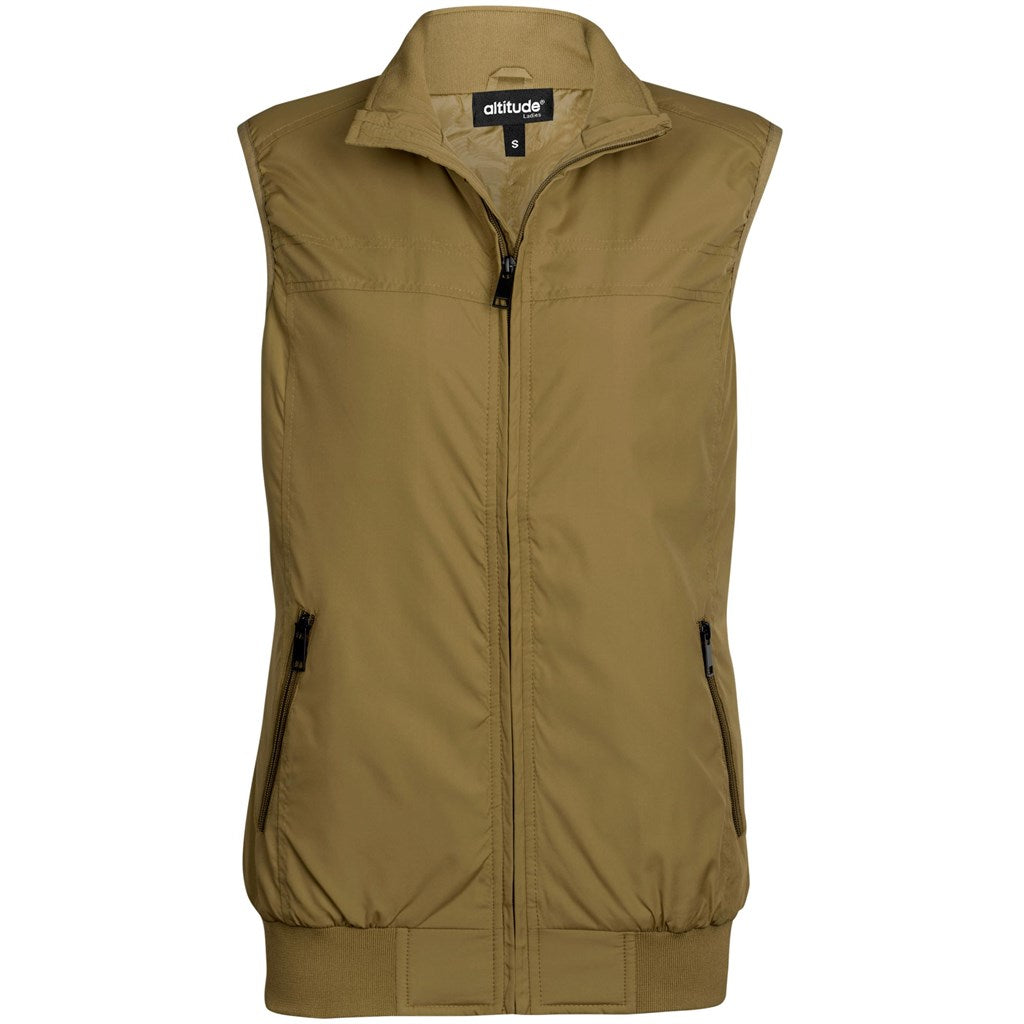 Bodywarmer Colorado pour dames - Kaki