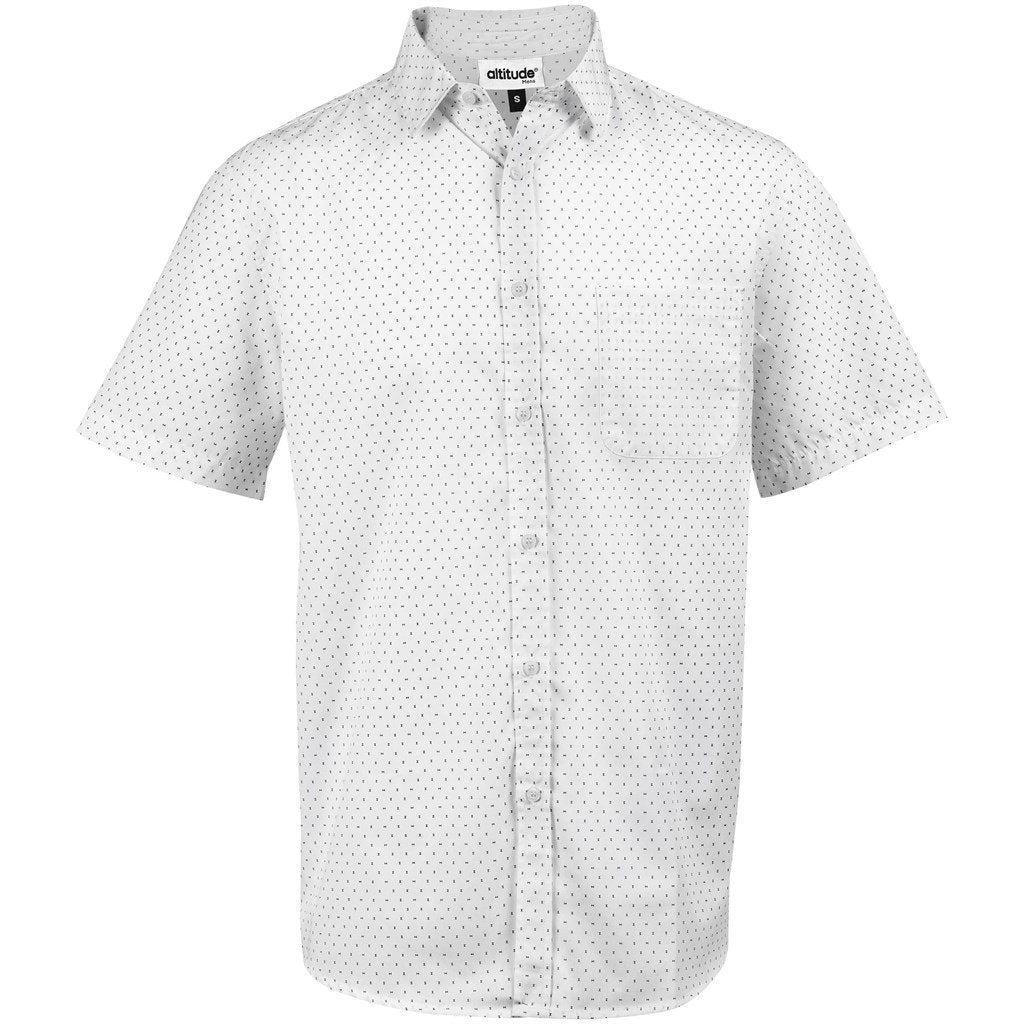 Chemise Duke à manches courtes pour homme - Blanc
