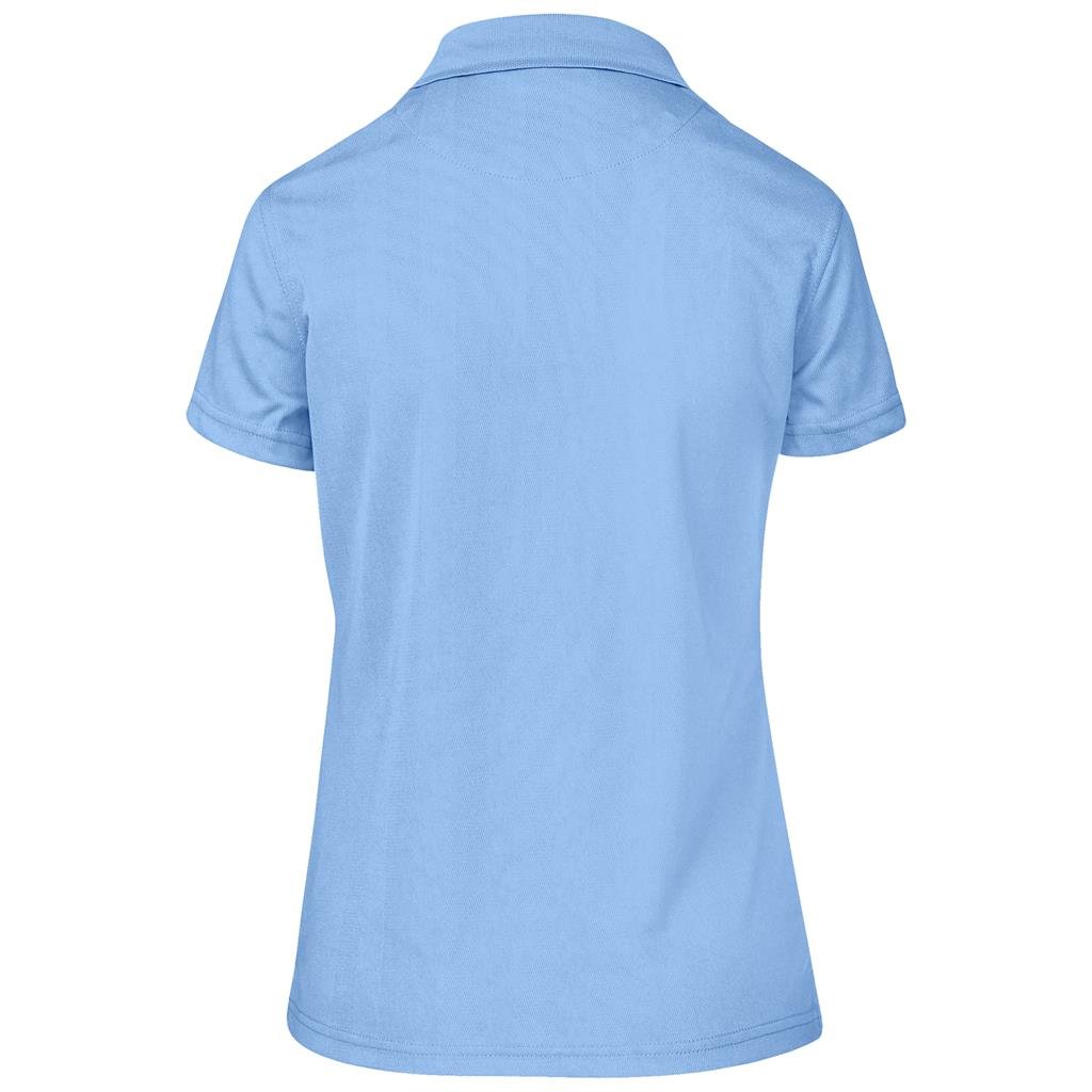 Ladies Distinct Golf Shirt - Sky Blue