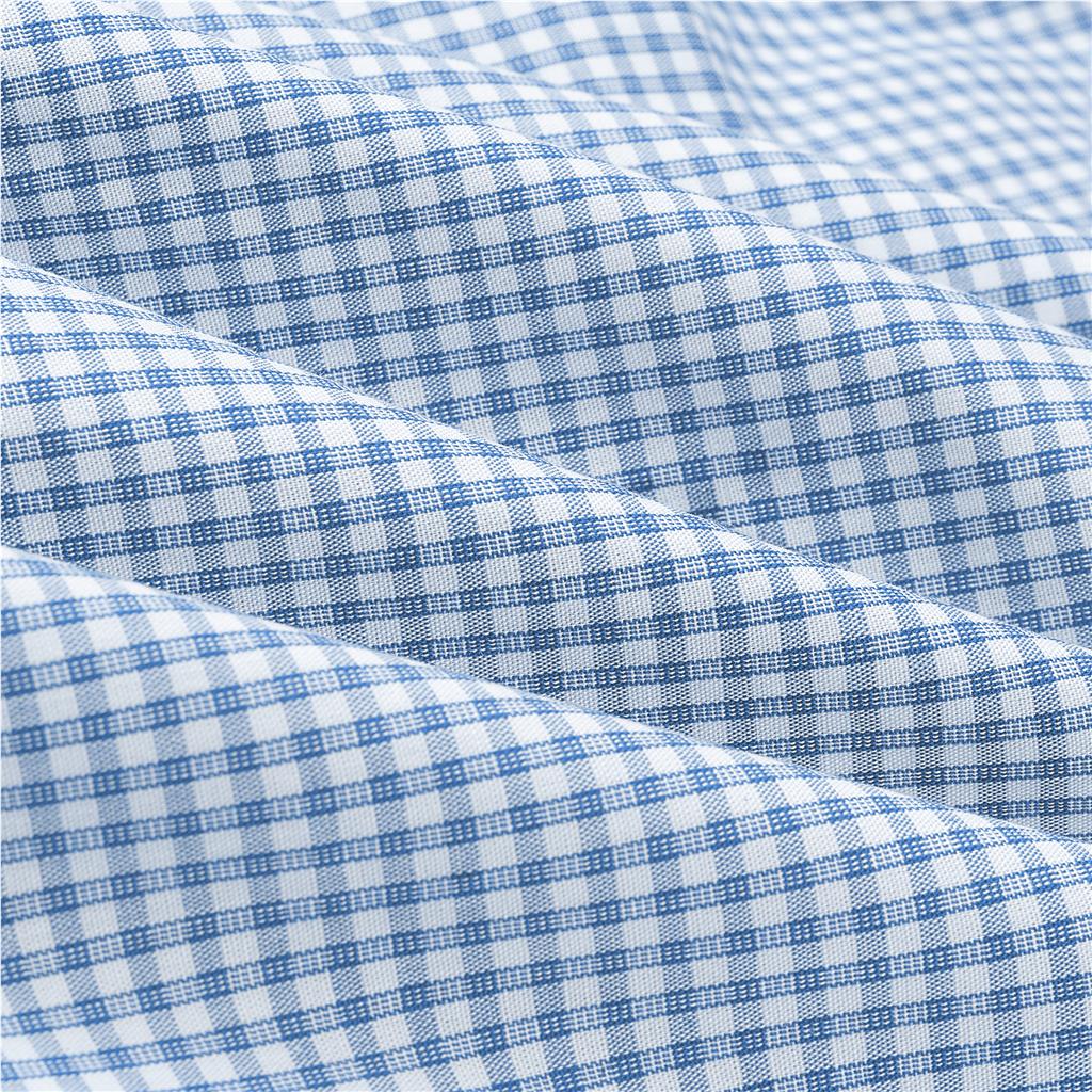 Chemise Edinburgh à manches longues pour homme - Bleu