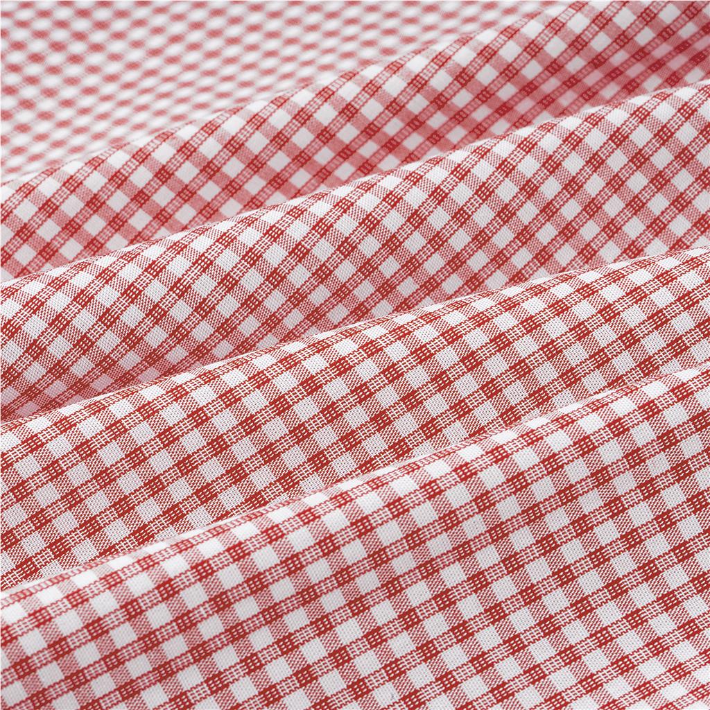 Chemise Edinburgh à manches courtes pour homme - Rouge