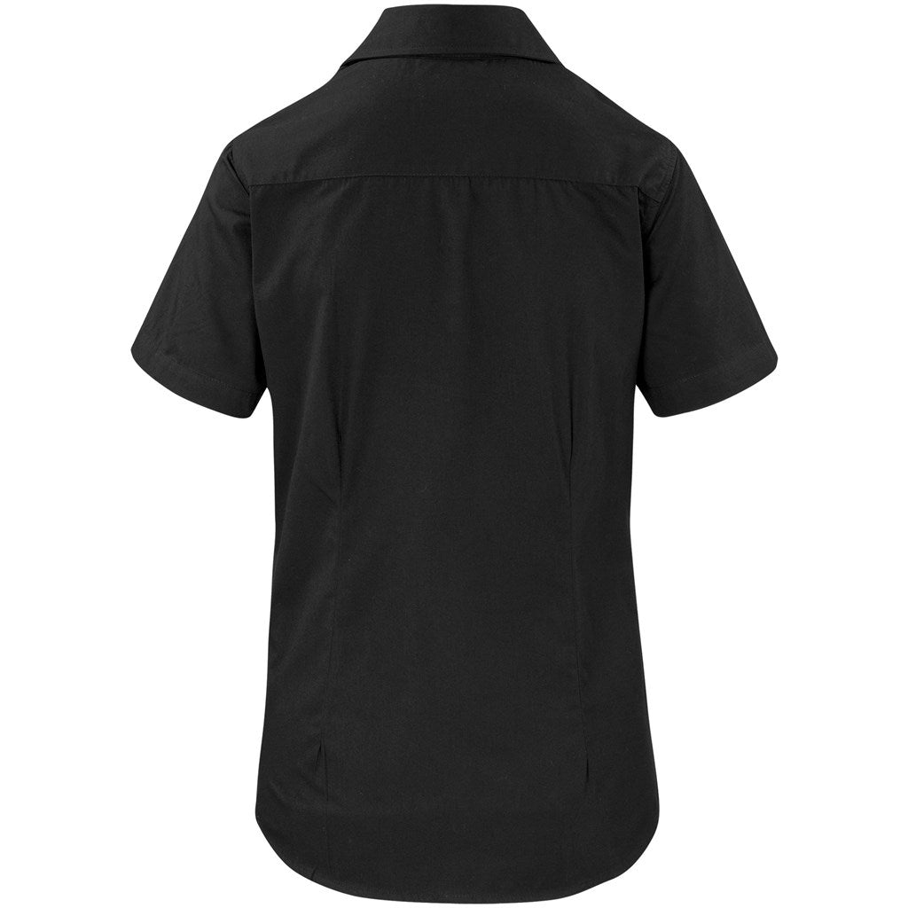 Camisola de mulher manga curta estilo império