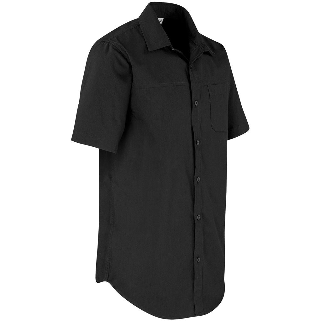 Camisa de homem de manga curta estilo império