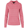 Pull léger à capuche pour femme - Rouge