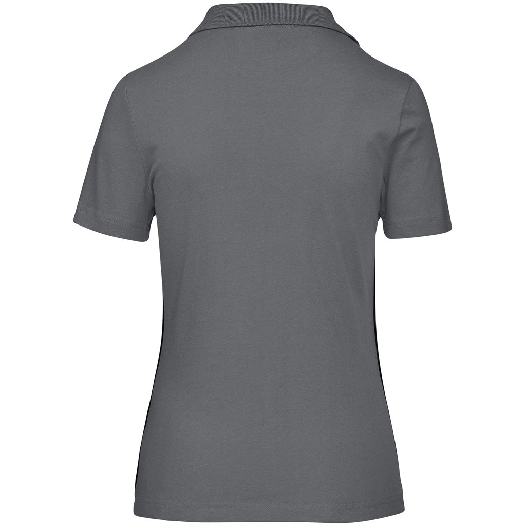 Camisola de golfe Galway para mulher - cinza