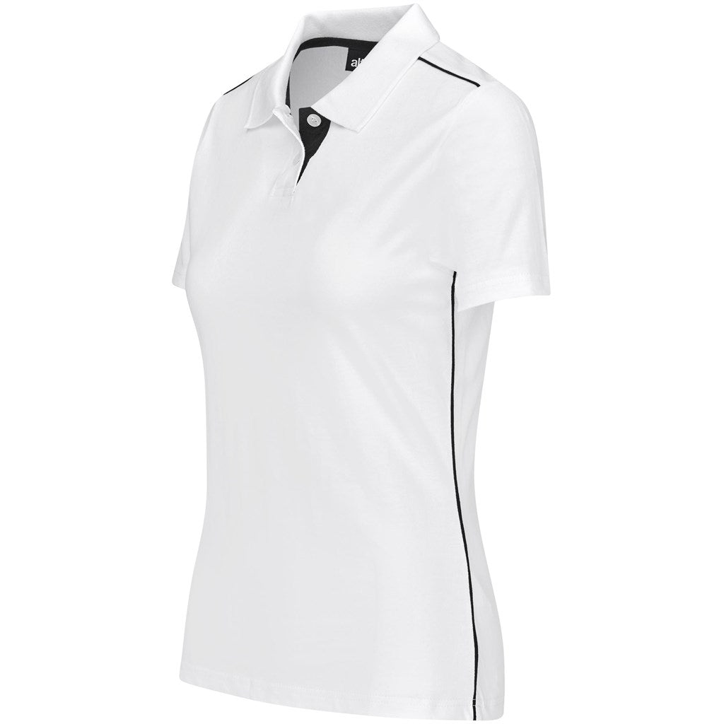 Camisola de golfe Galway para mulher - Branca