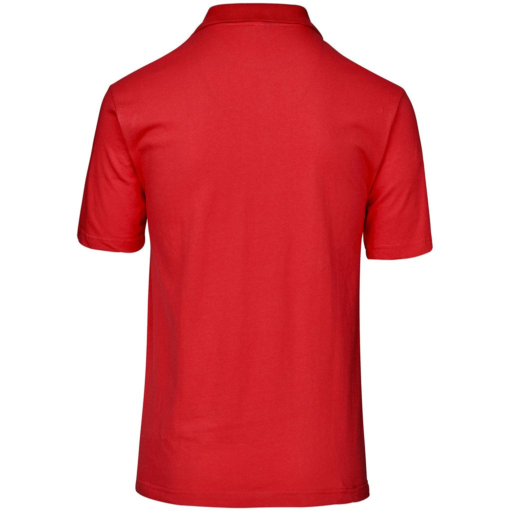 Camisola de golfe Galway para homem - vermelha