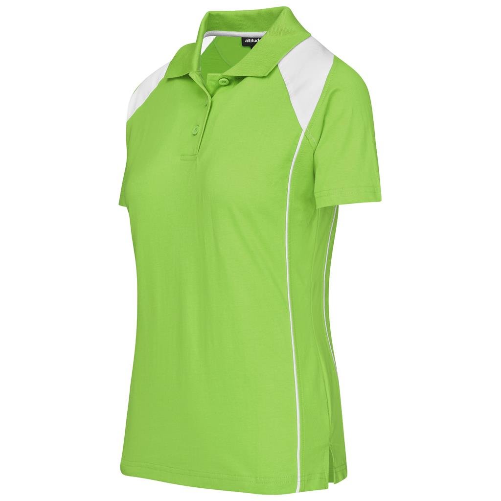 Polo de golf Infinity pour femme - Citron vert