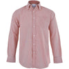 Chemise Lisbonne à manches longues pour homme - Rouge