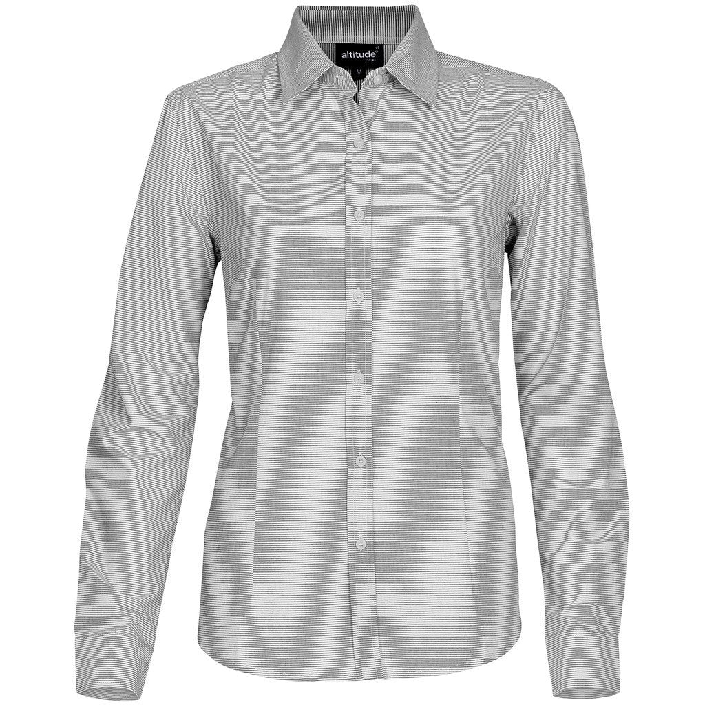 Chemise Earl à manches longues pour femme - Gris