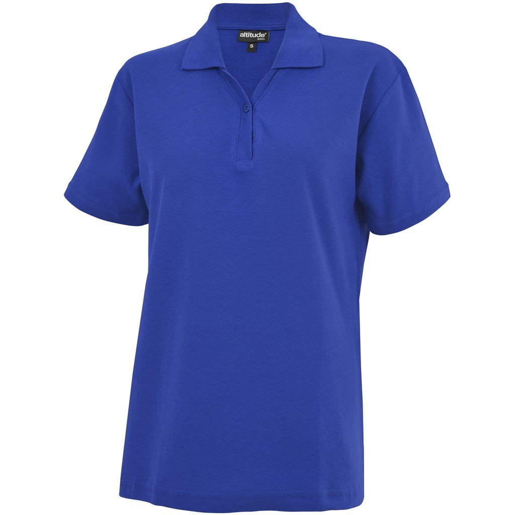 Polo de golf épais Melrose pour femme - Bleu roi