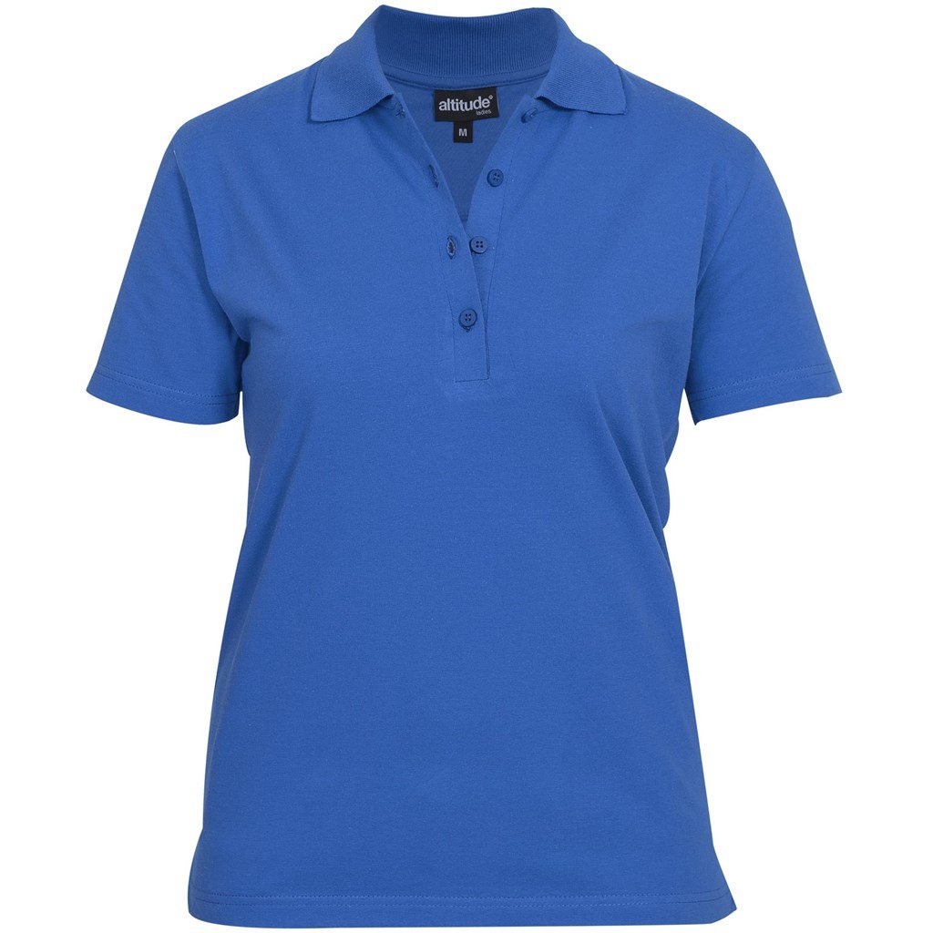 Chemise de golf Michigan pour femme - Bleu roi
