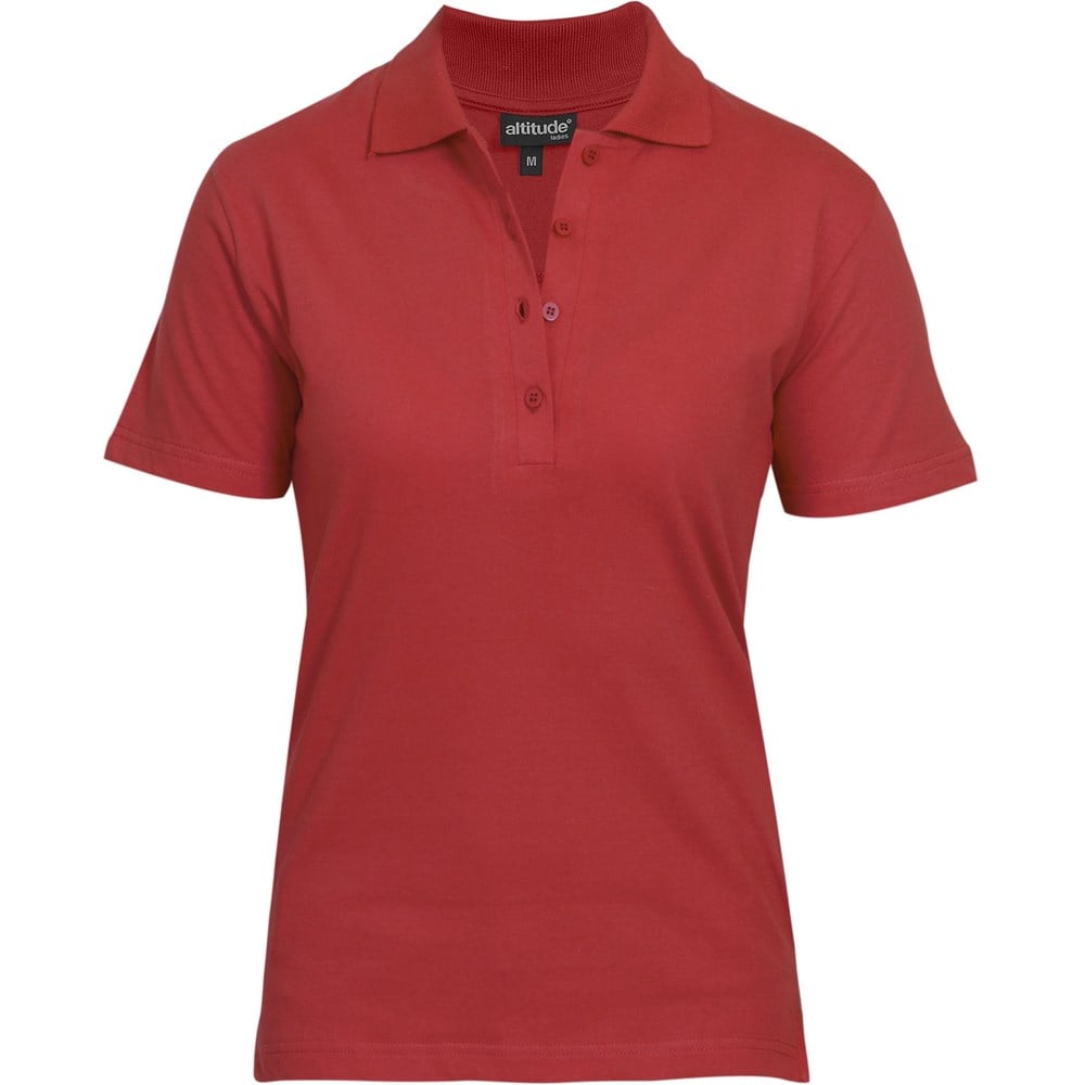 Chemise de golf Michigan pour femme - Rouge