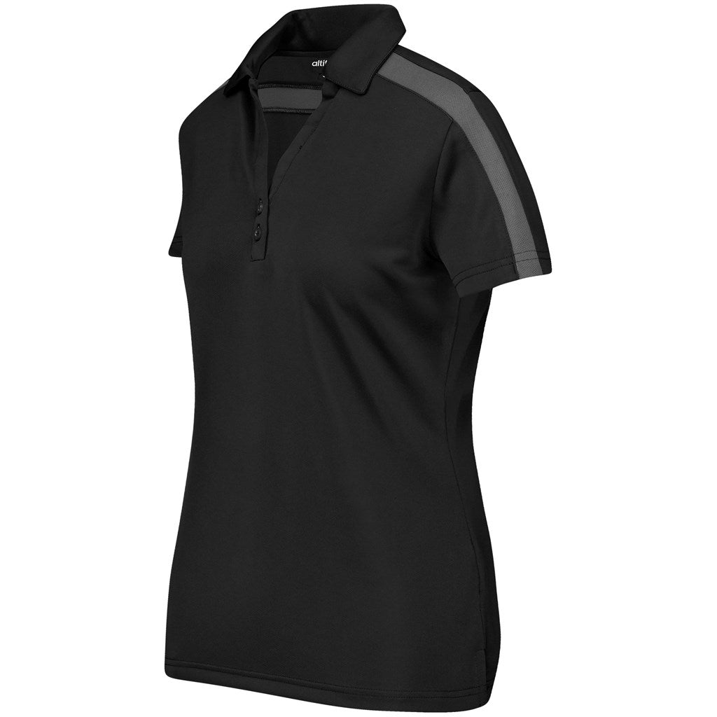 Camisola de golfe para mulher Nautilus - preta
