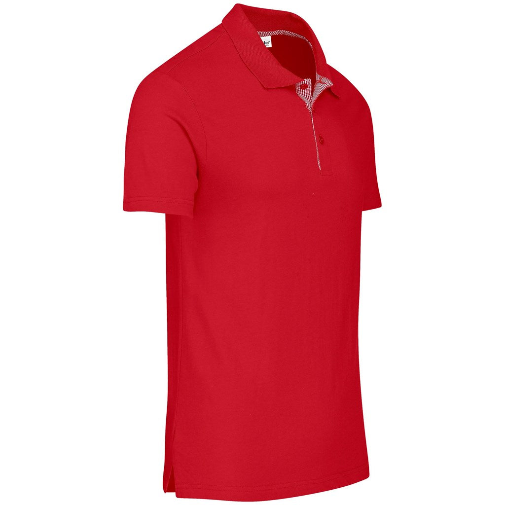 Camisola de golfe para homem New York - vermelha
