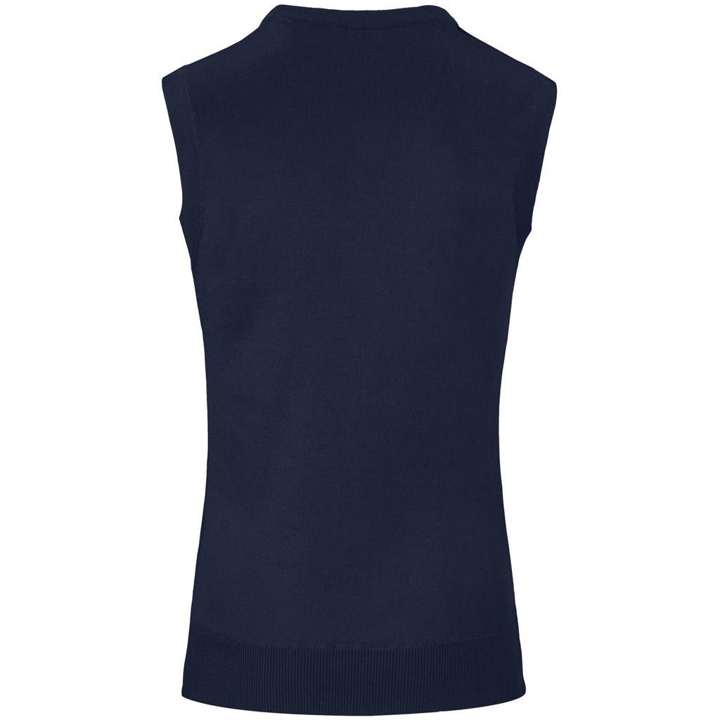 Maillot sans manches à col en V pour homme - Bleu marine