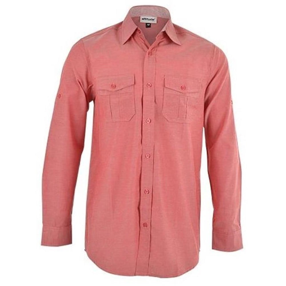 Chemise Ruben à manches longues pour homme - Rouge
