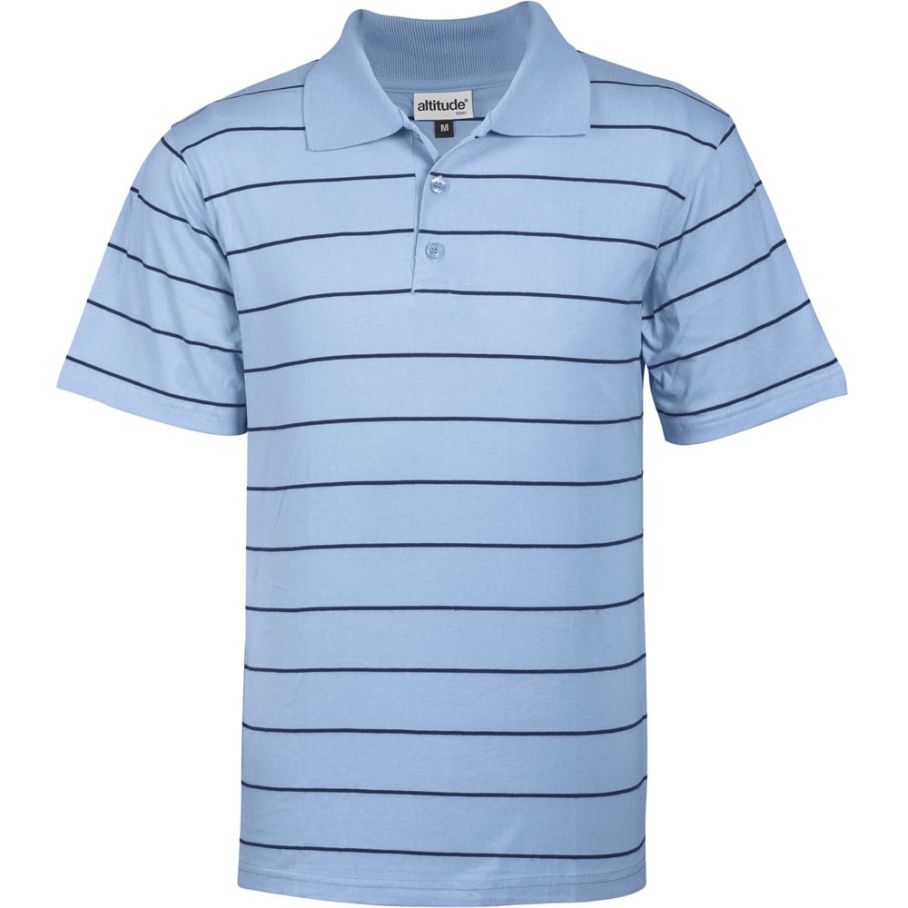 Camisola de golfe Stinger para homem - Azul-celeste
