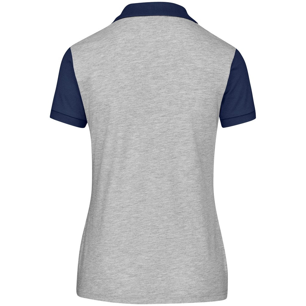 Camisola de golfe urbana para mulher - Azul-marinho